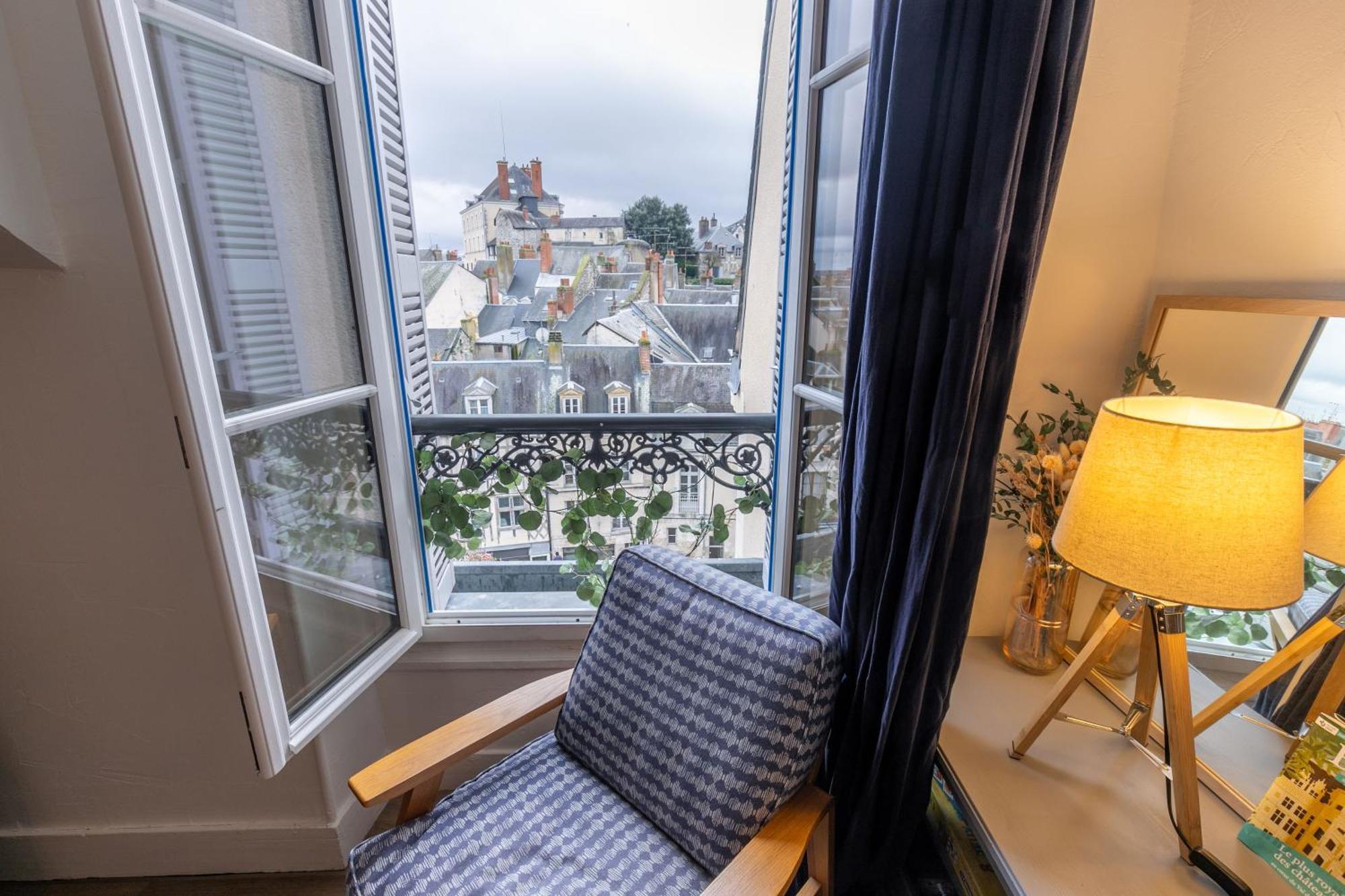 ☆ Sur Les Toits De Blois ☆ T2 Avec Vue Chateau 外观 照片